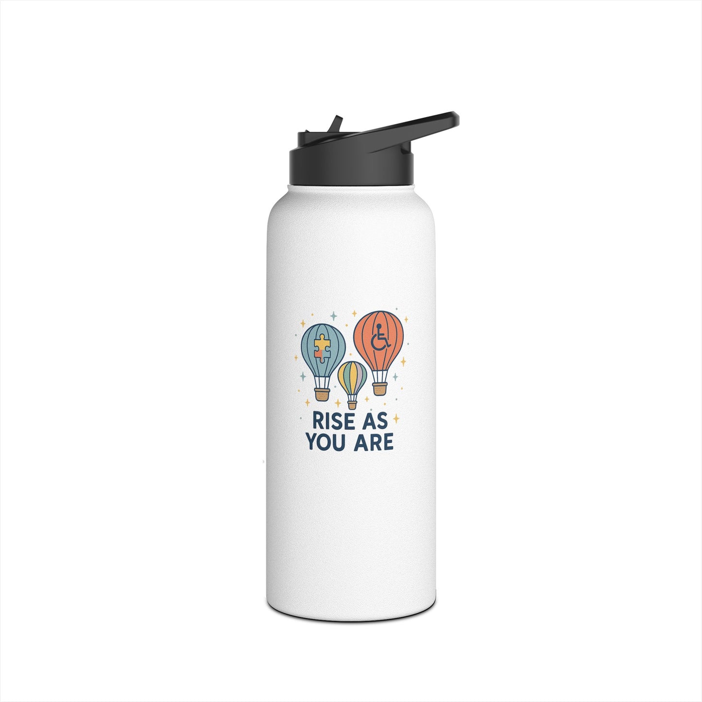 Rise as you are Stainless Steel Water Bottle