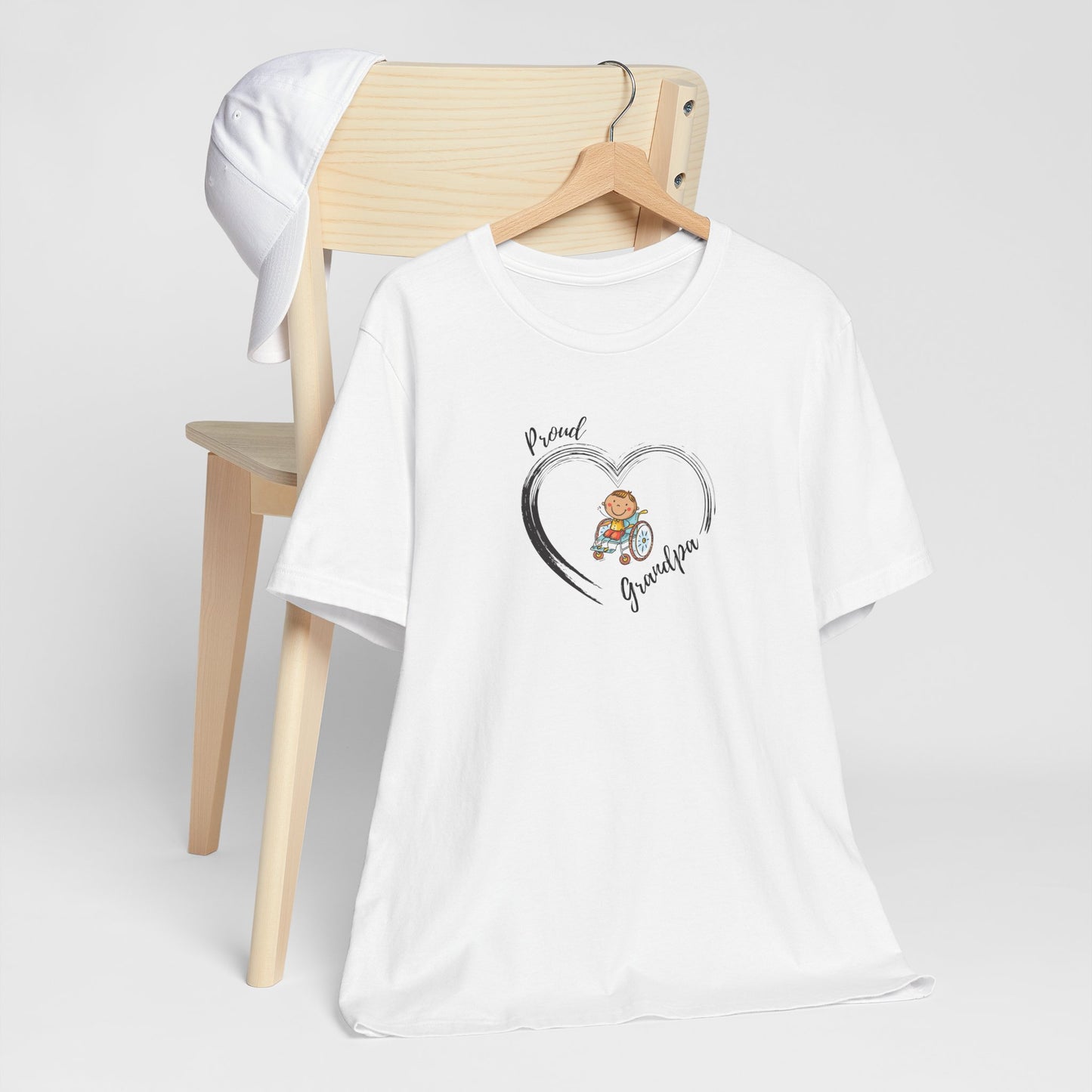 Proud Grandpa -BOY - Unisex Jersey Short Sleeve T-Shirt for Awareness and Celebration