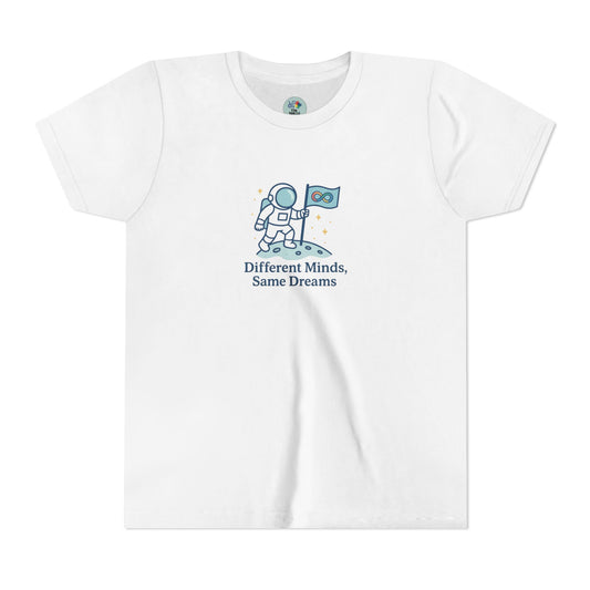 Neurodiverse - Different minds same dreams - Kids Tee - 5 colors