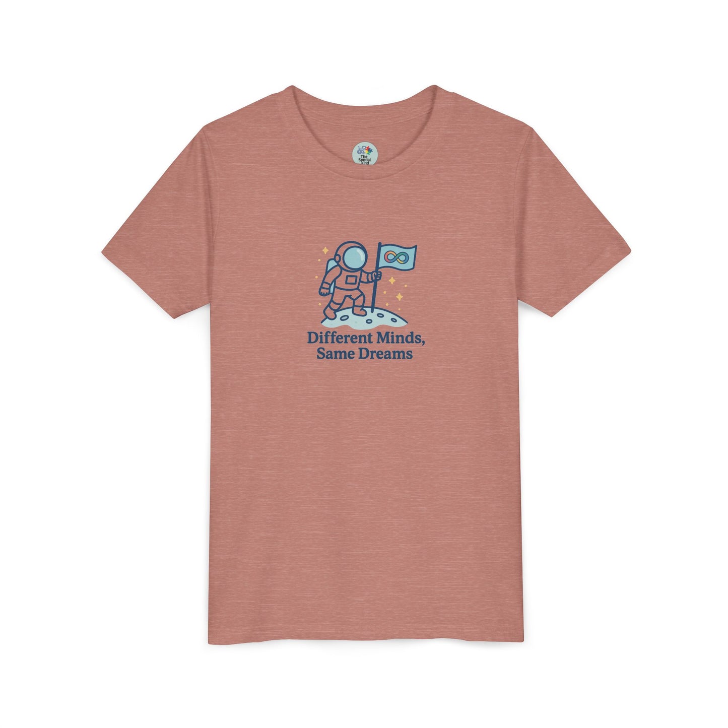 Neurodiverse - Different minds same dreams - Kids Tee - 5 colors