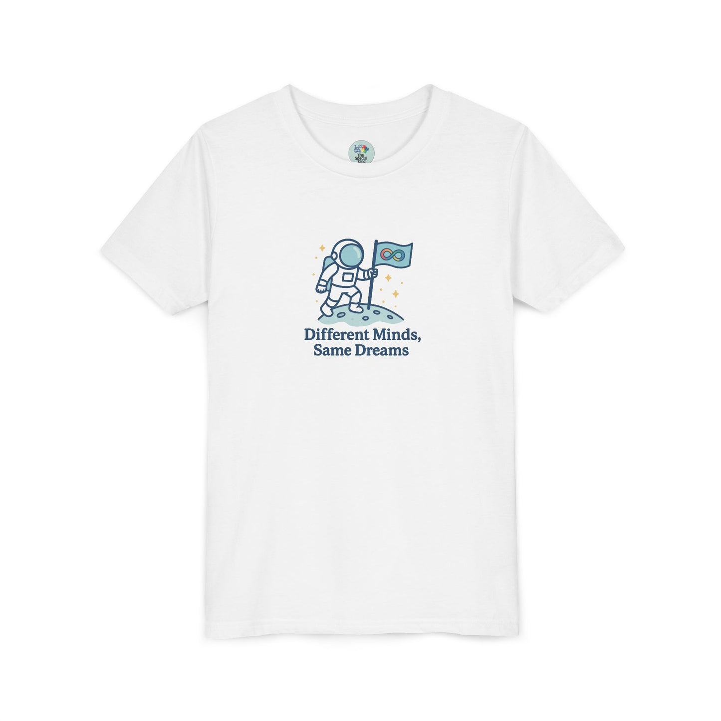 Neurodiverse - Different minds same dreams - Kids Tee - 5 colors