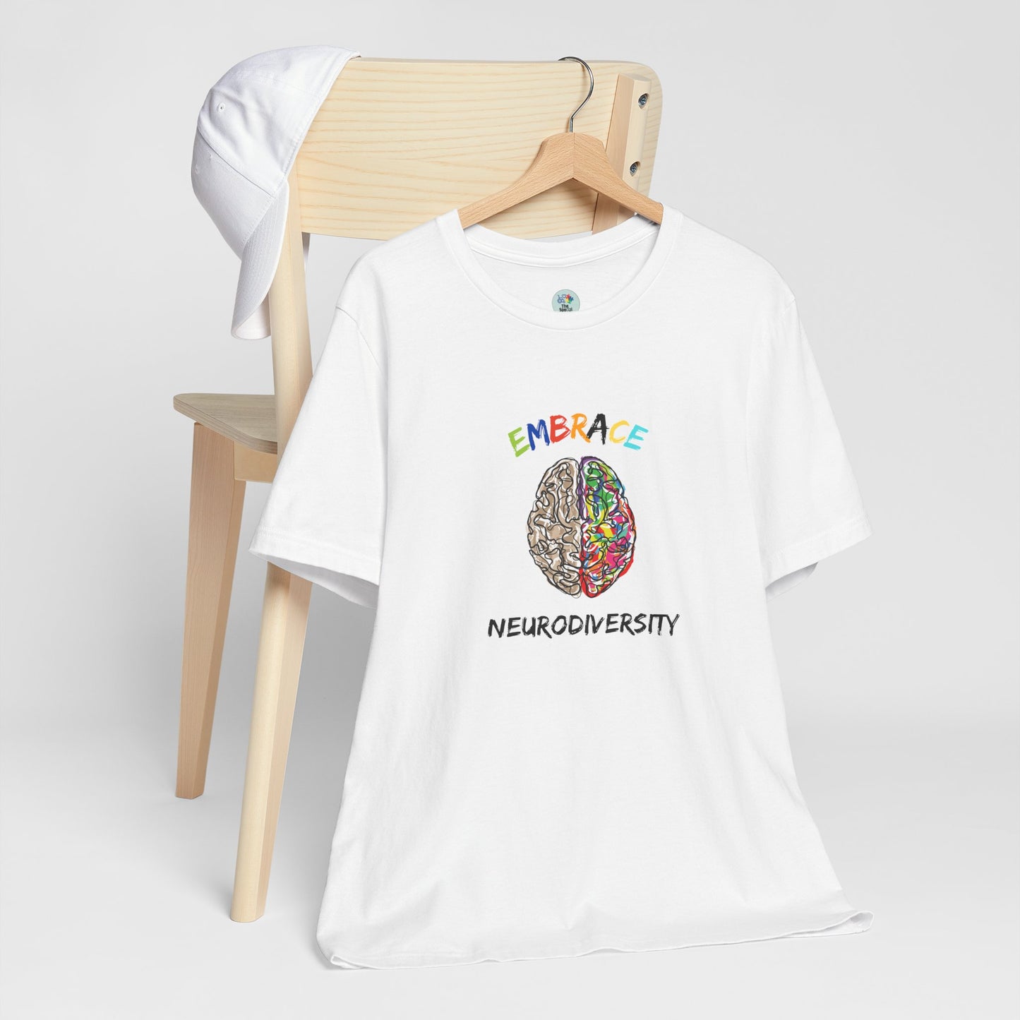 Embrace Neurodiversity - Short Sleeve T-Shirt for Awareness and Celebration - 7 colors