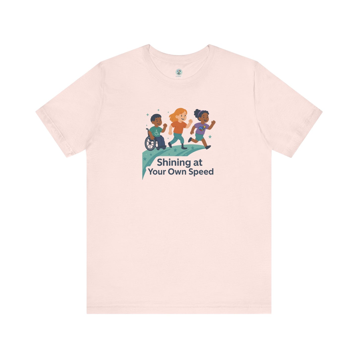 Inclusive T-shirt - Short Sleeve - Awareness and Celebration - 5 colors