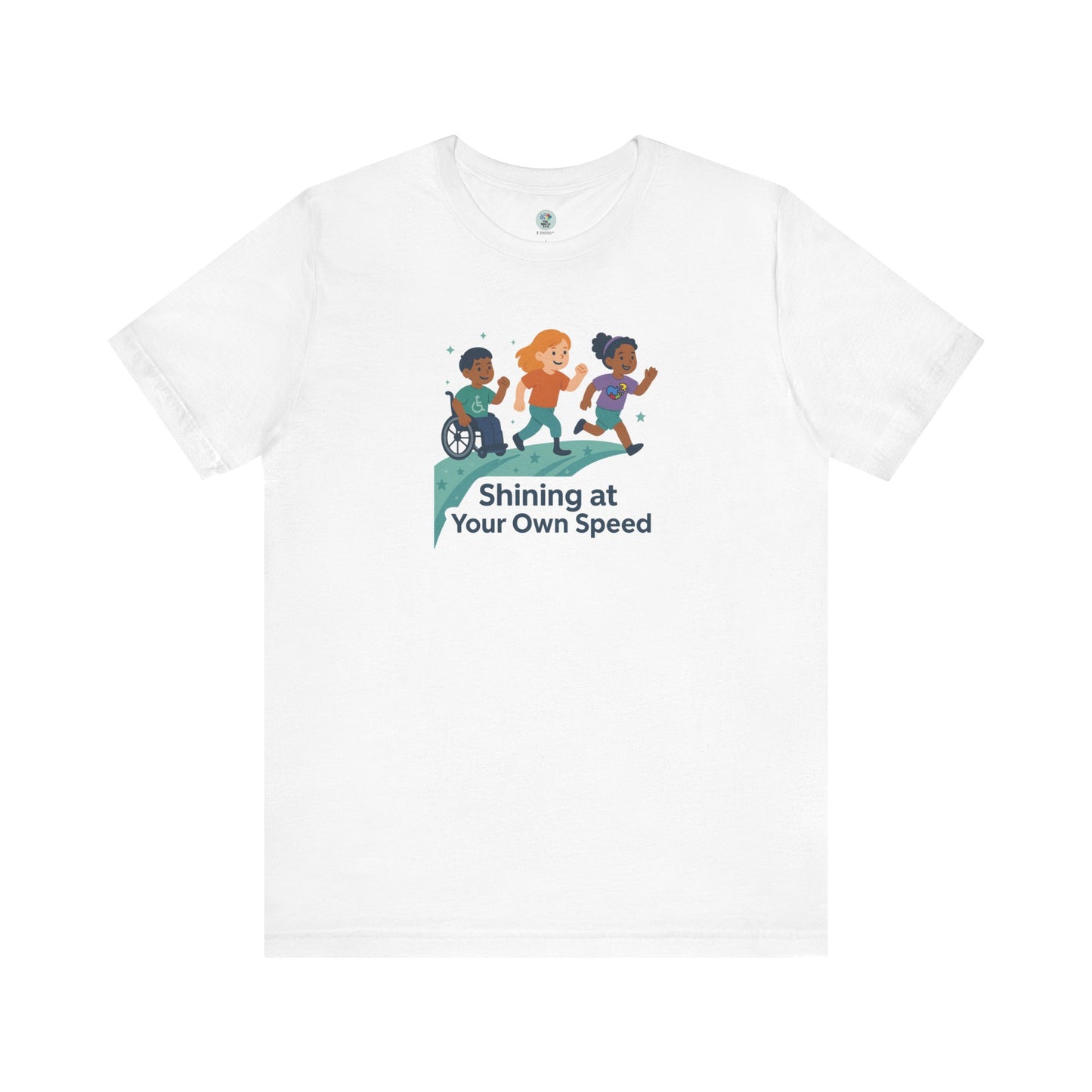 Inclusive T-shirt - Short Sleeve - Awareness and Celebration - 5 colors