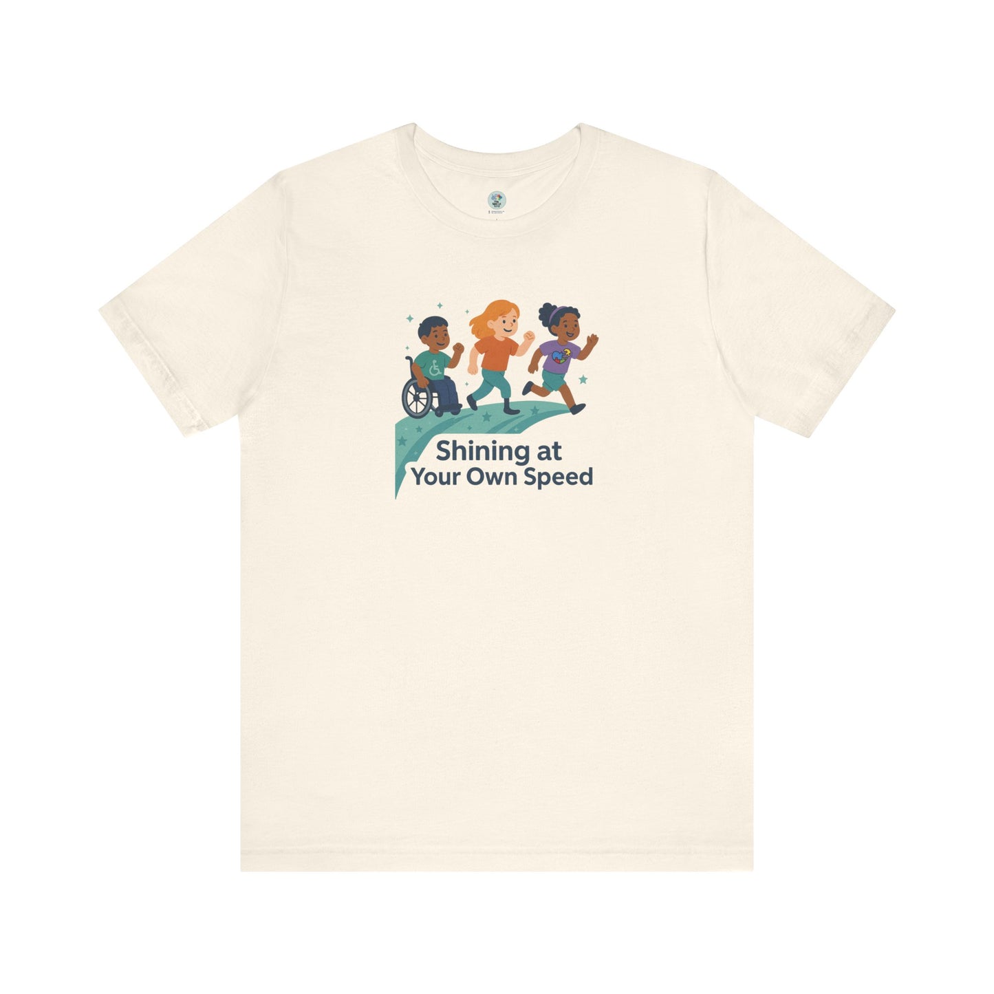 Inclusive T-shirt - Short Sleeve - Awareness and Celebration - 5 colors