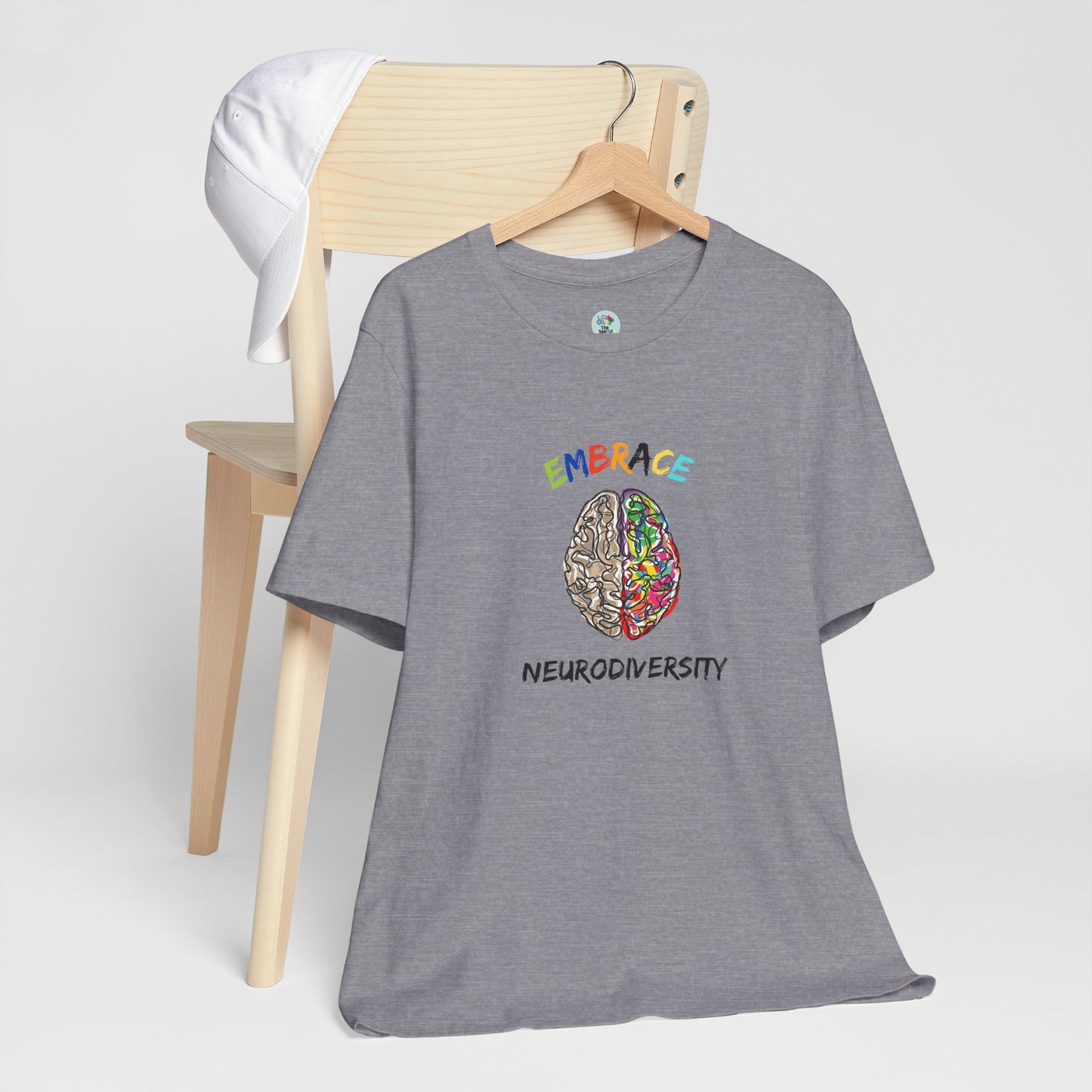 Embrace Neurodiversity - Short Sleeve T-Shirt for Awareness and Celebration - 7 colors