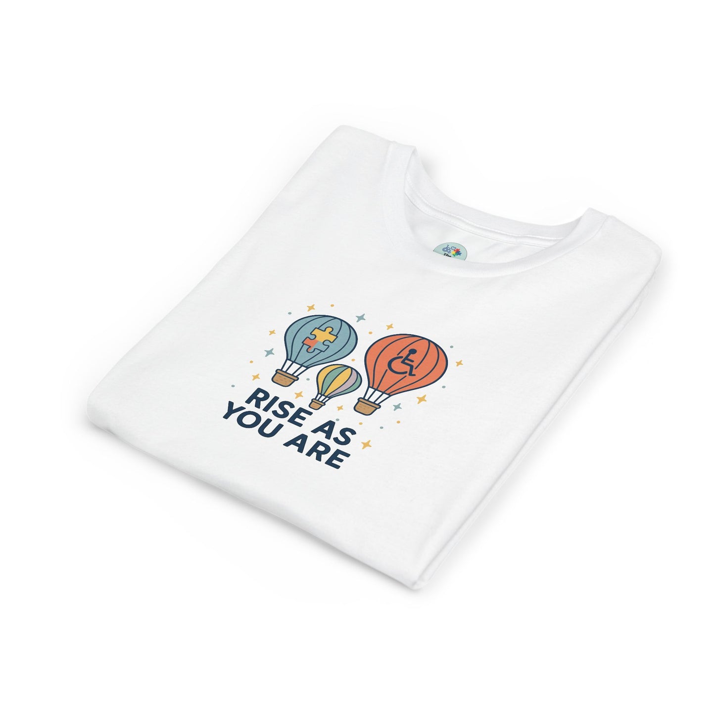 Rise as you are - Autism Wheelchair Disabilities Kids Tee - 6 colors