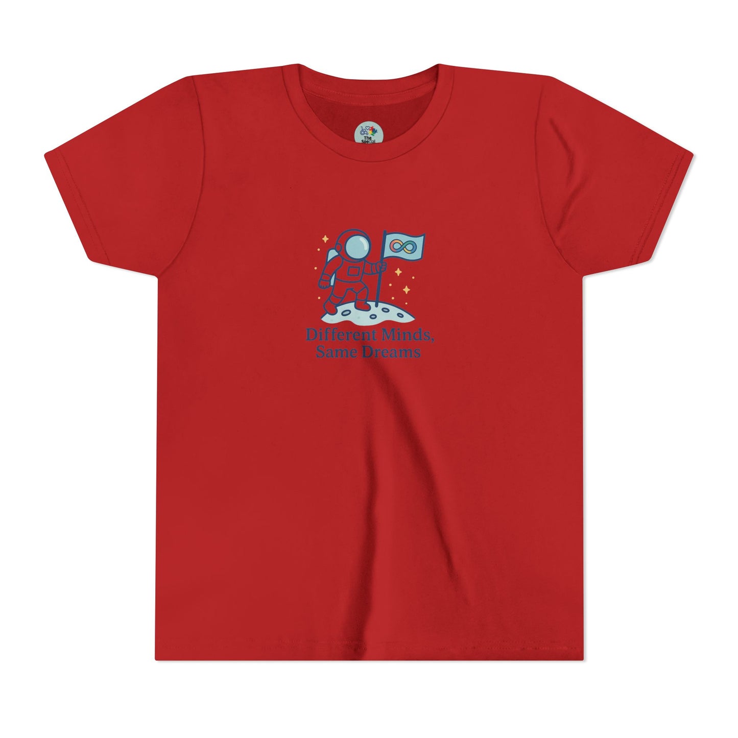 Neurodiverse - Different minds same dreams - Kids Tee - 5 colors