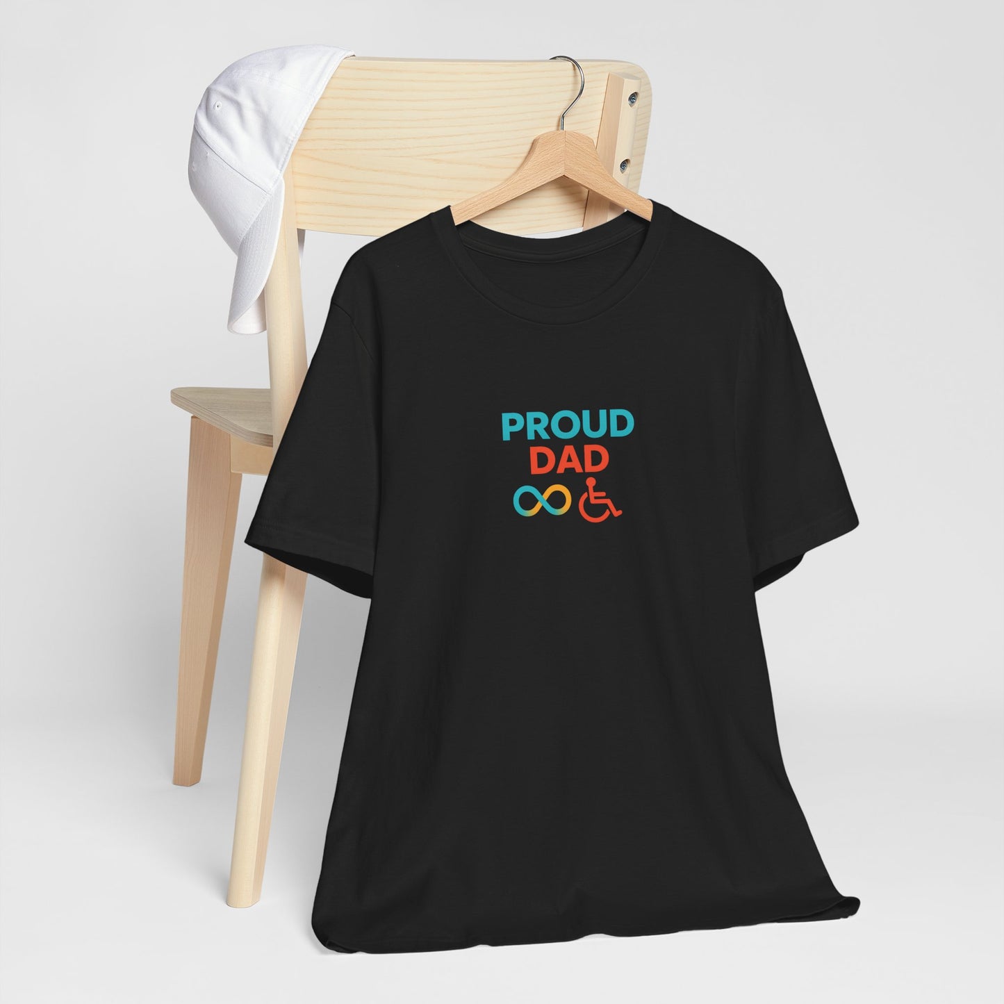 Proud dad T-shirt - Short Sleeve - Awareness and Celebration - 9 colors