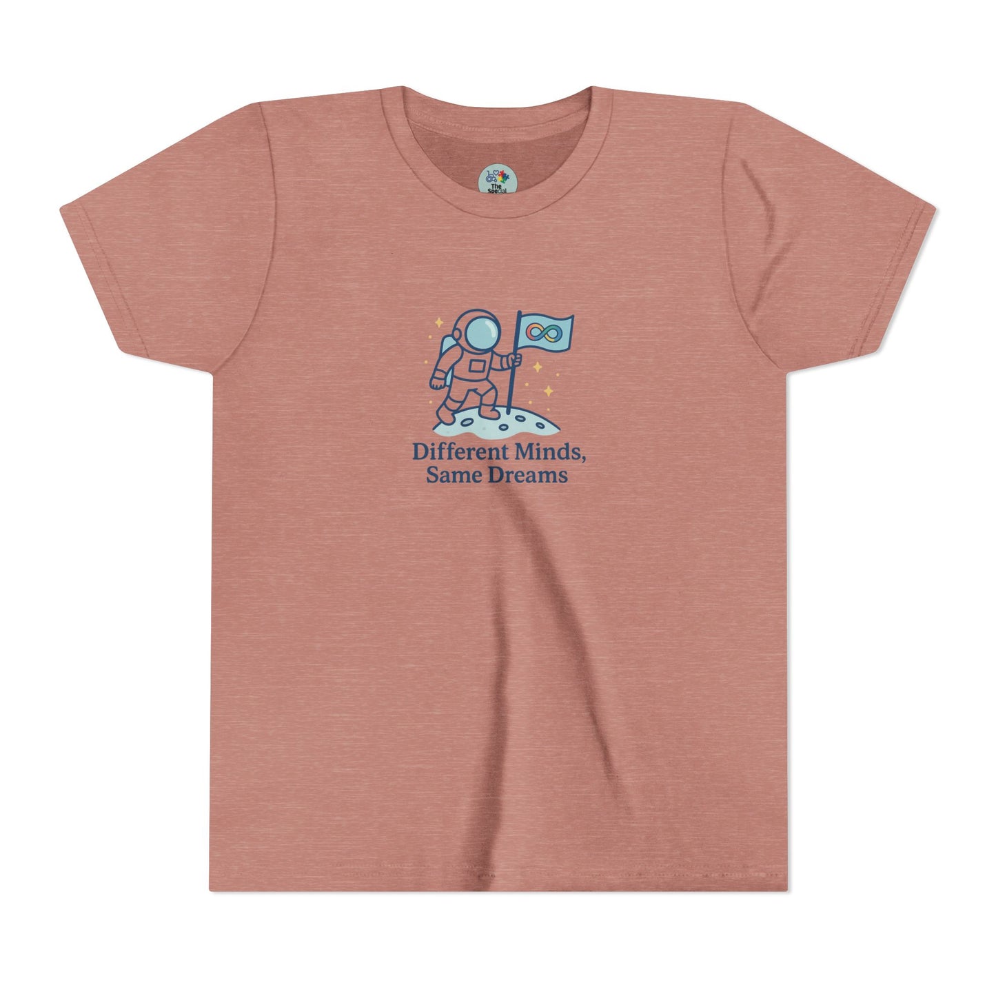 Neurodiverse - Different minds same dreams - Kids Tee - 5 colors