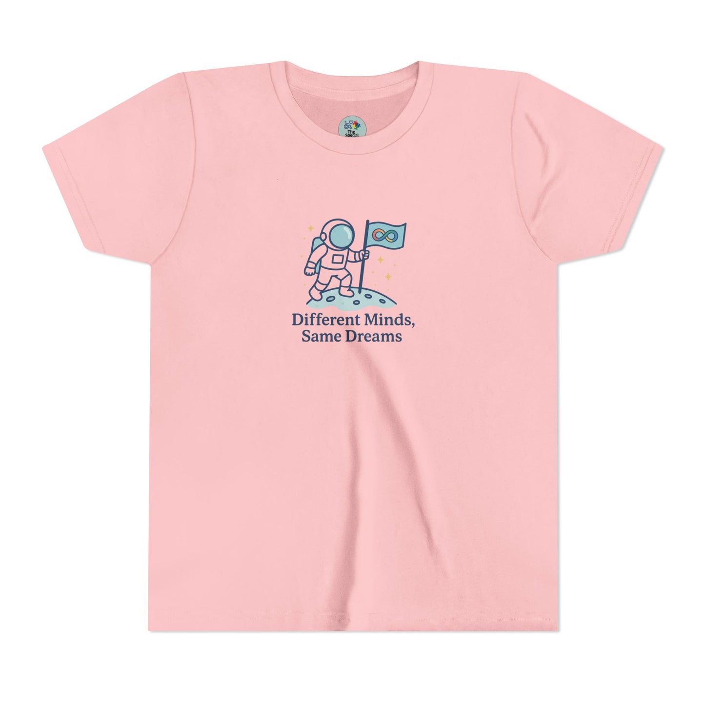 Neurodiverse - Different minds same dreams - Kids Tee - 5 colors