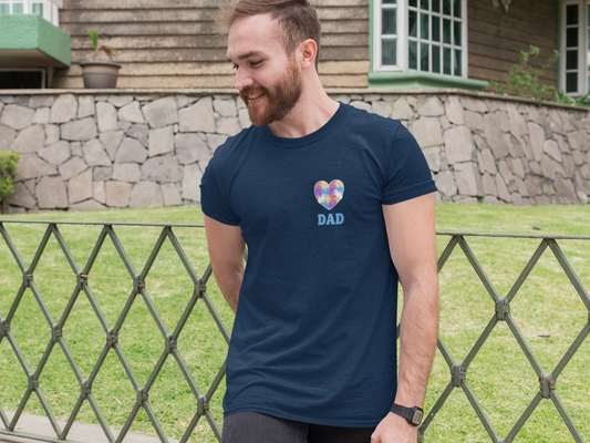 Autism Dad - Short Sleeve T-Shirt for Awareness and Celebration - 10 colors