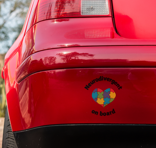 Neurodivergent Safety Awareness Stickers