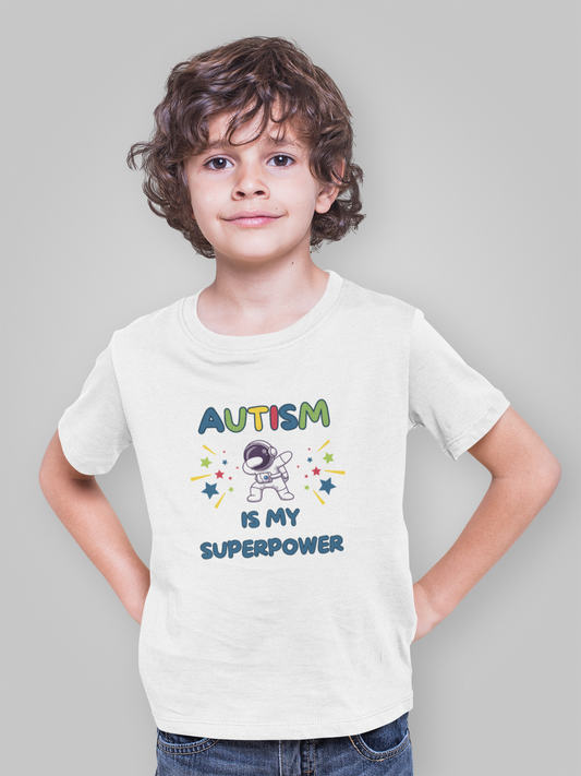 Autism is my Superpower Kids Tee - 6 colors