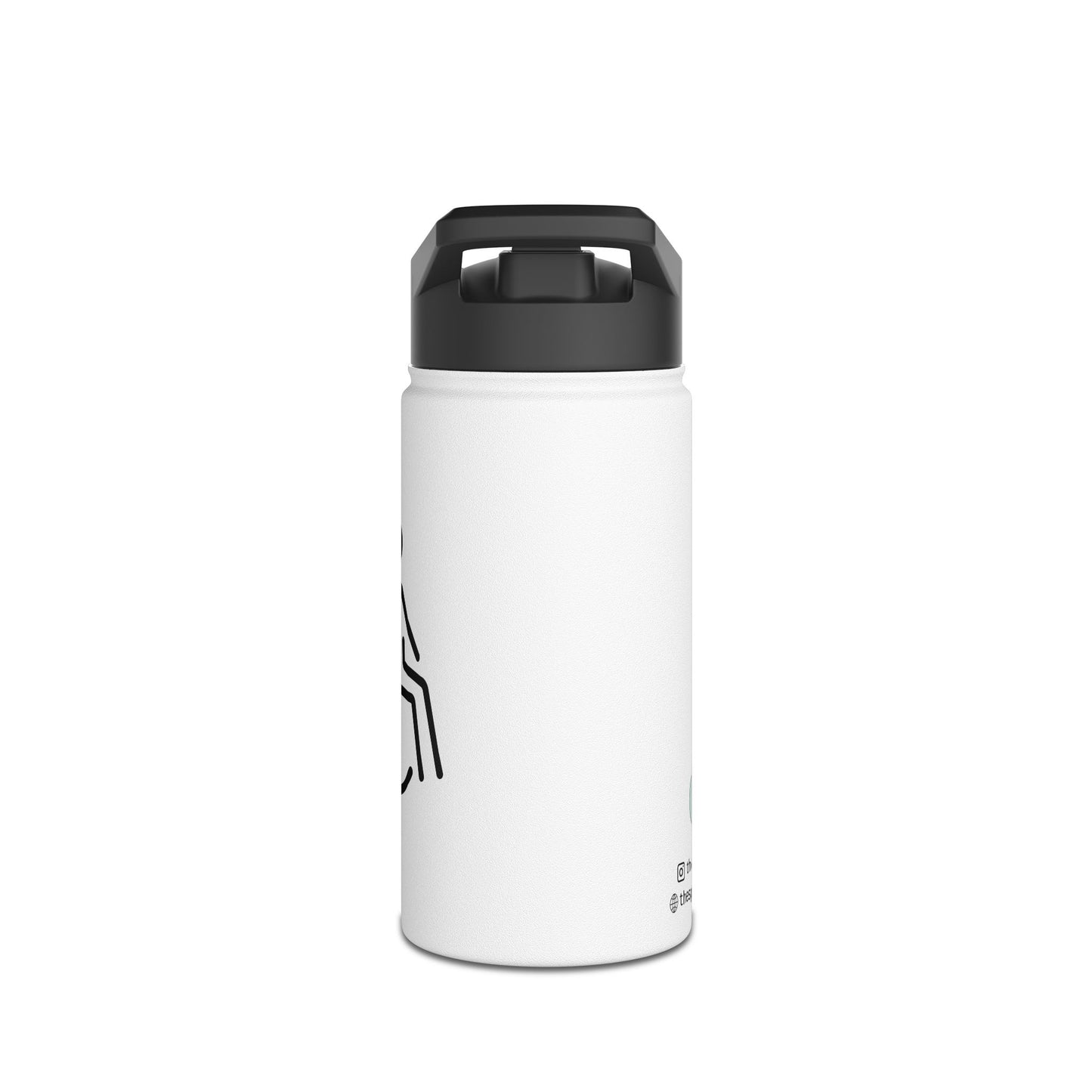 Wheelchair love  Stainless Steel Water Bottle