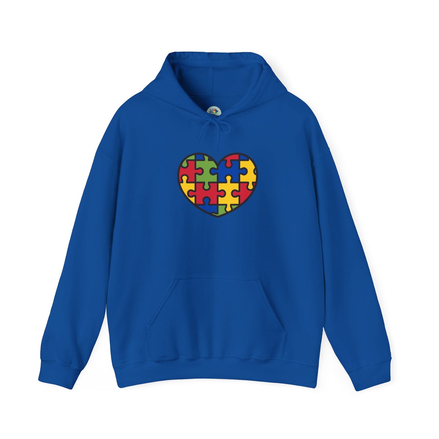 Autism Heart ™ Hooded Sweatshirt - 5 colors
