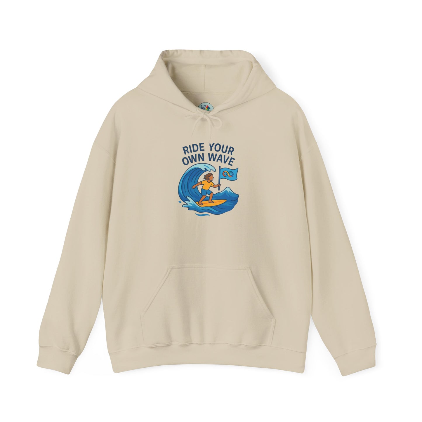 Ride your own wave™ Hooded Sweatshirt - 5 colors