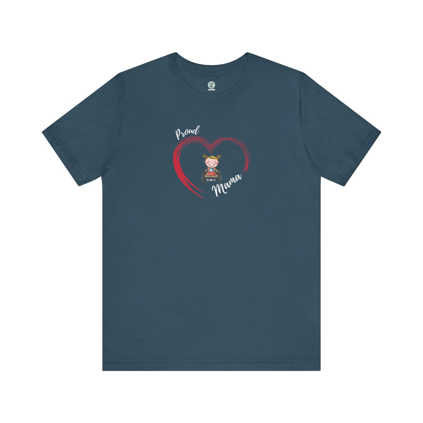 Proud Mama  - GIRL on Wheelchair - Unisex Jersey Short Sleeve T-Shirt for Awareness and Celebration - 9 colors
