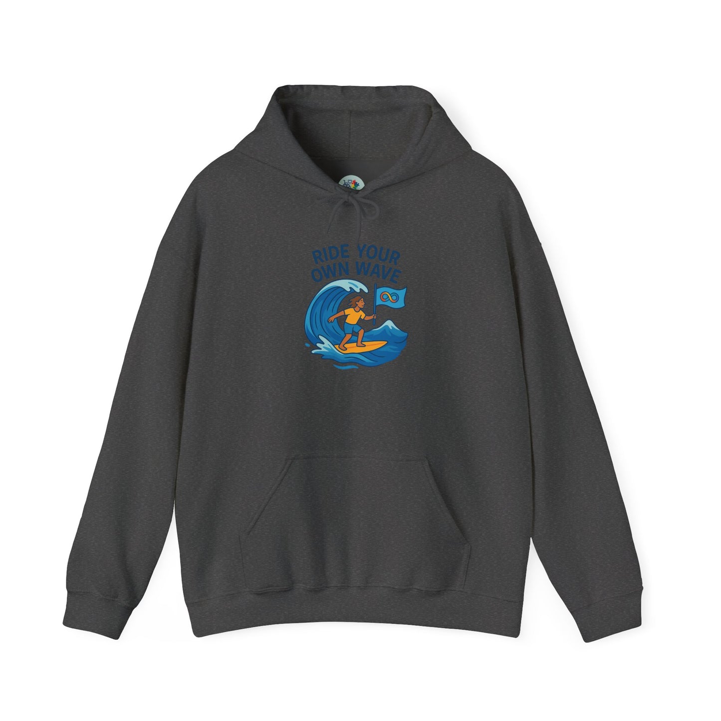 Ride your own wave™ Hooded Sweatshirt - 5 colors