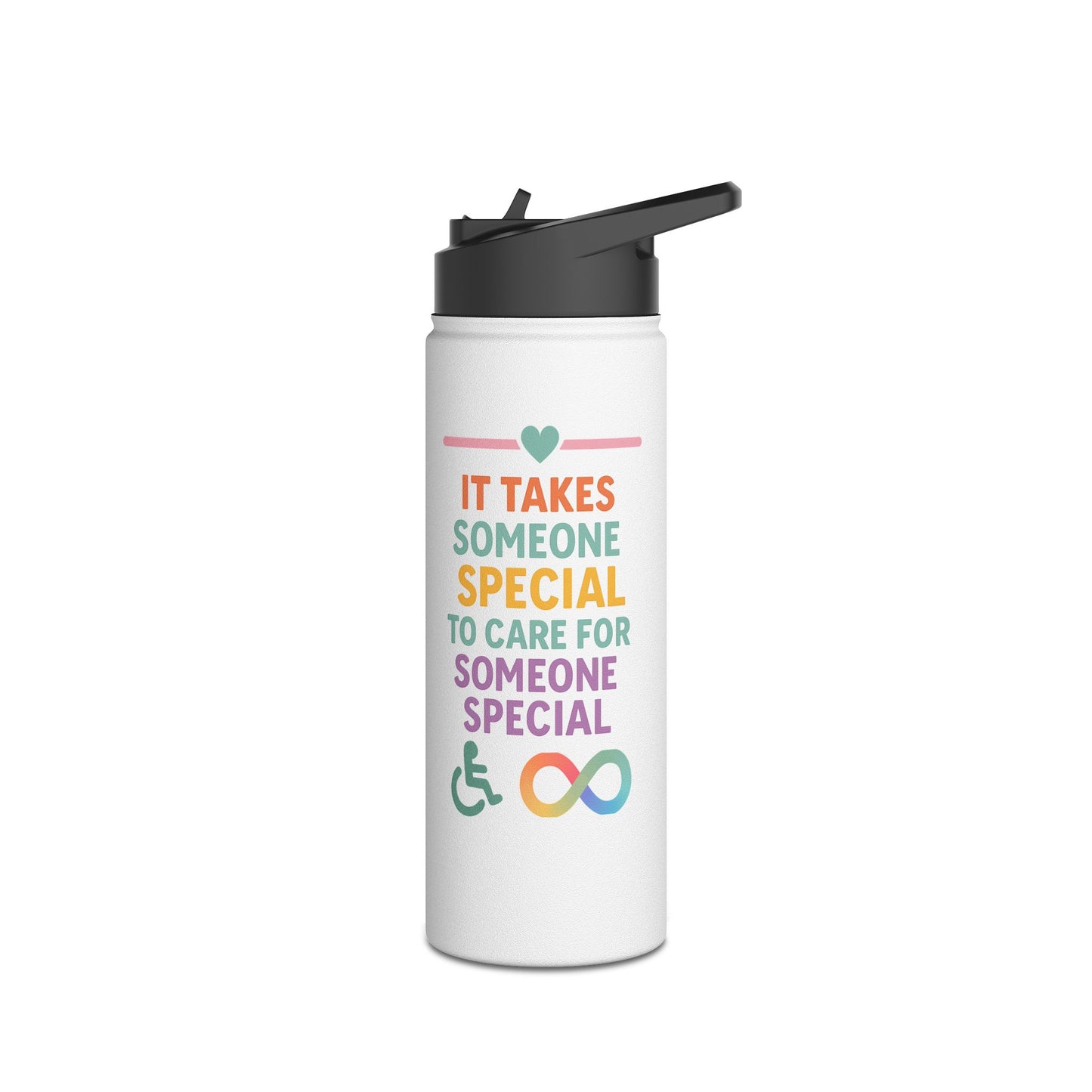 Care Giver Stainless Steel Water Bottle