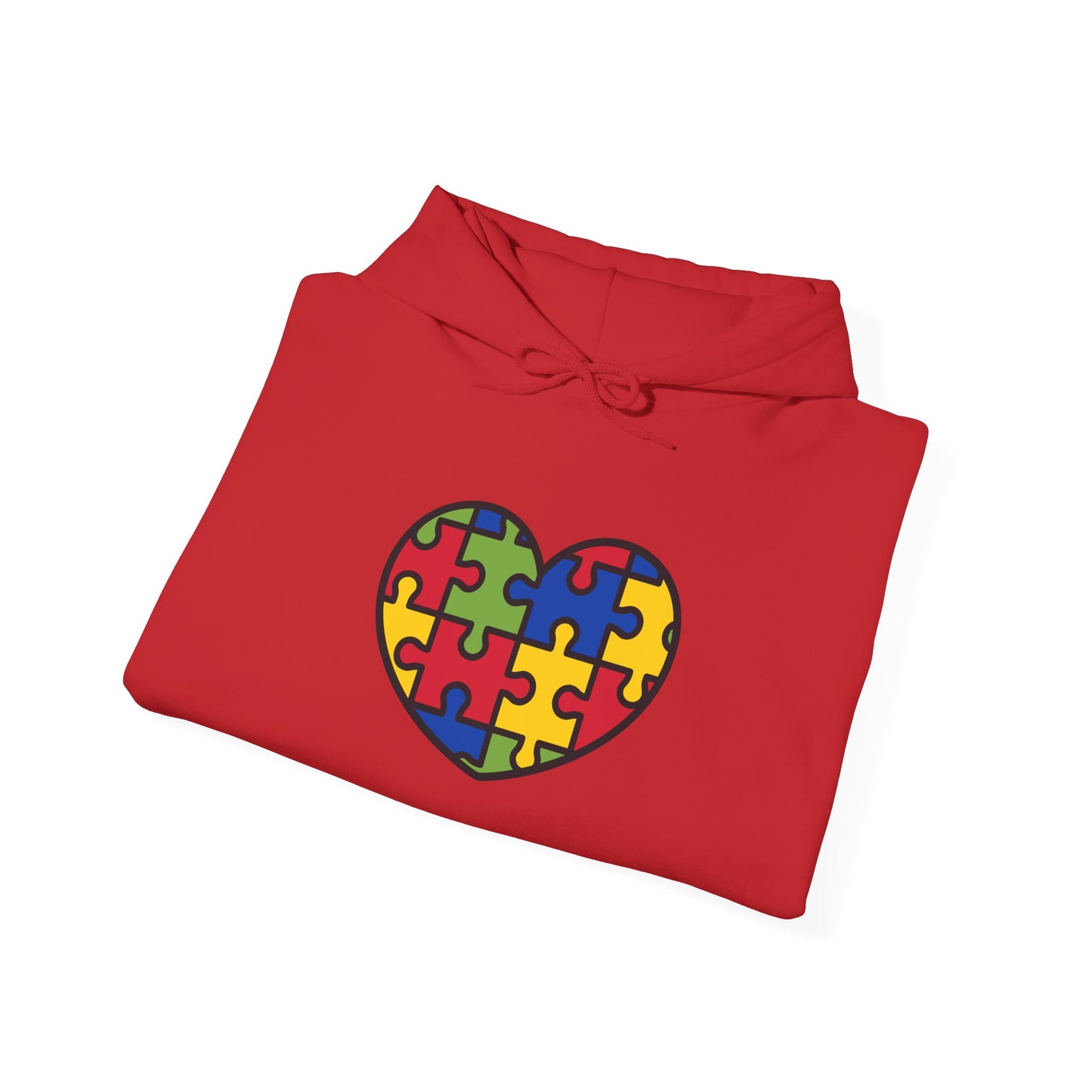 Autism Heart ™ Hooded Sweatshirt - 5 colors