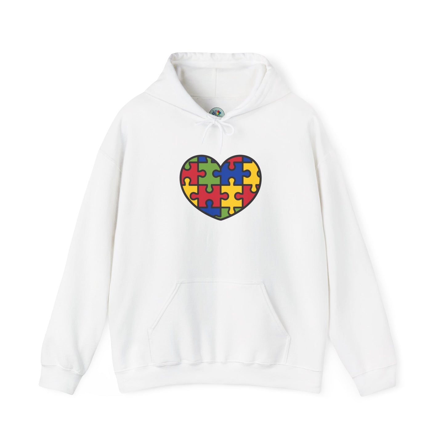 Autism Heart ™ Hooded Sweatshirt - 5 colors
