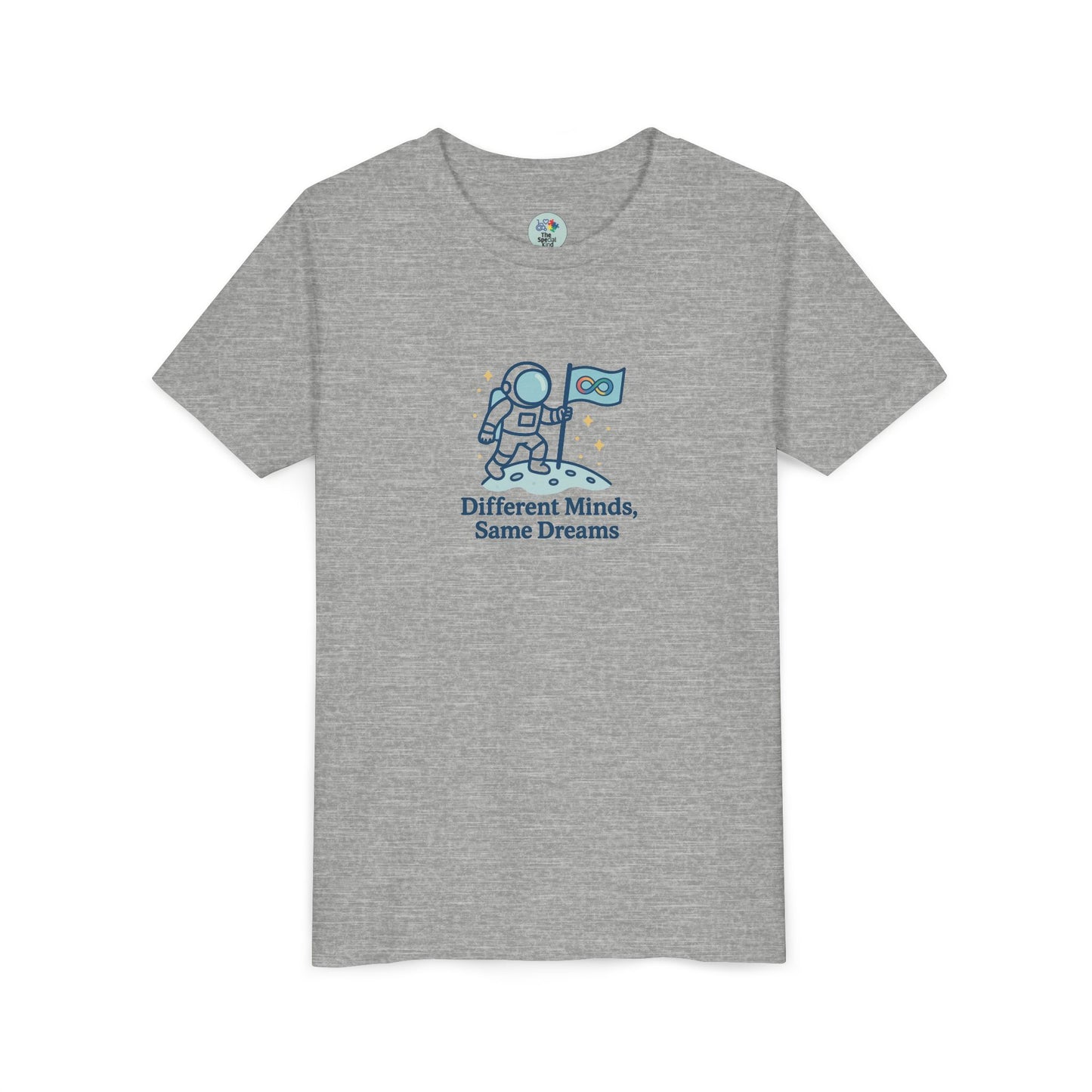 Neurodiverse - Different minds same dreams - Kids Tee - 5 colors