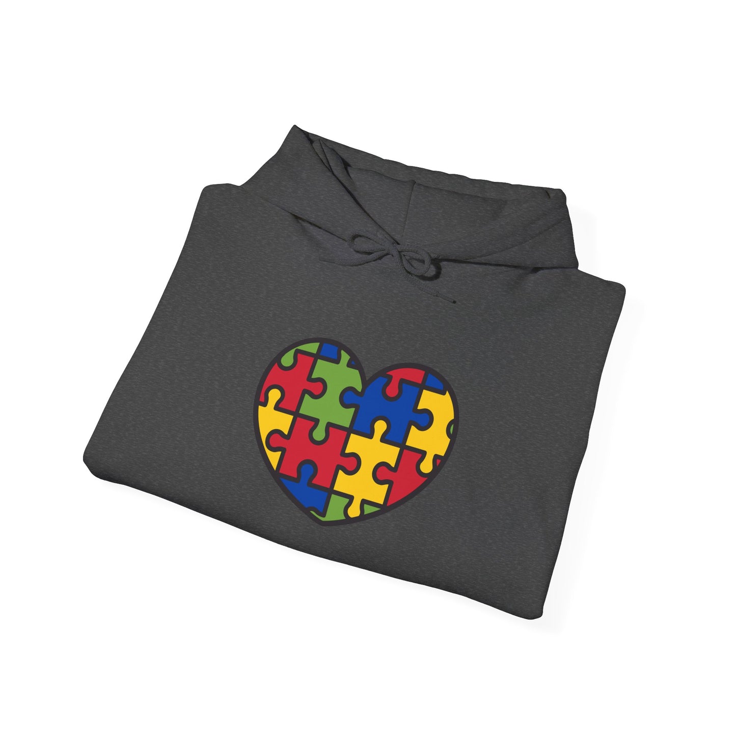 Autism Heart ™ Hooded Sweatshirt - 5 colors