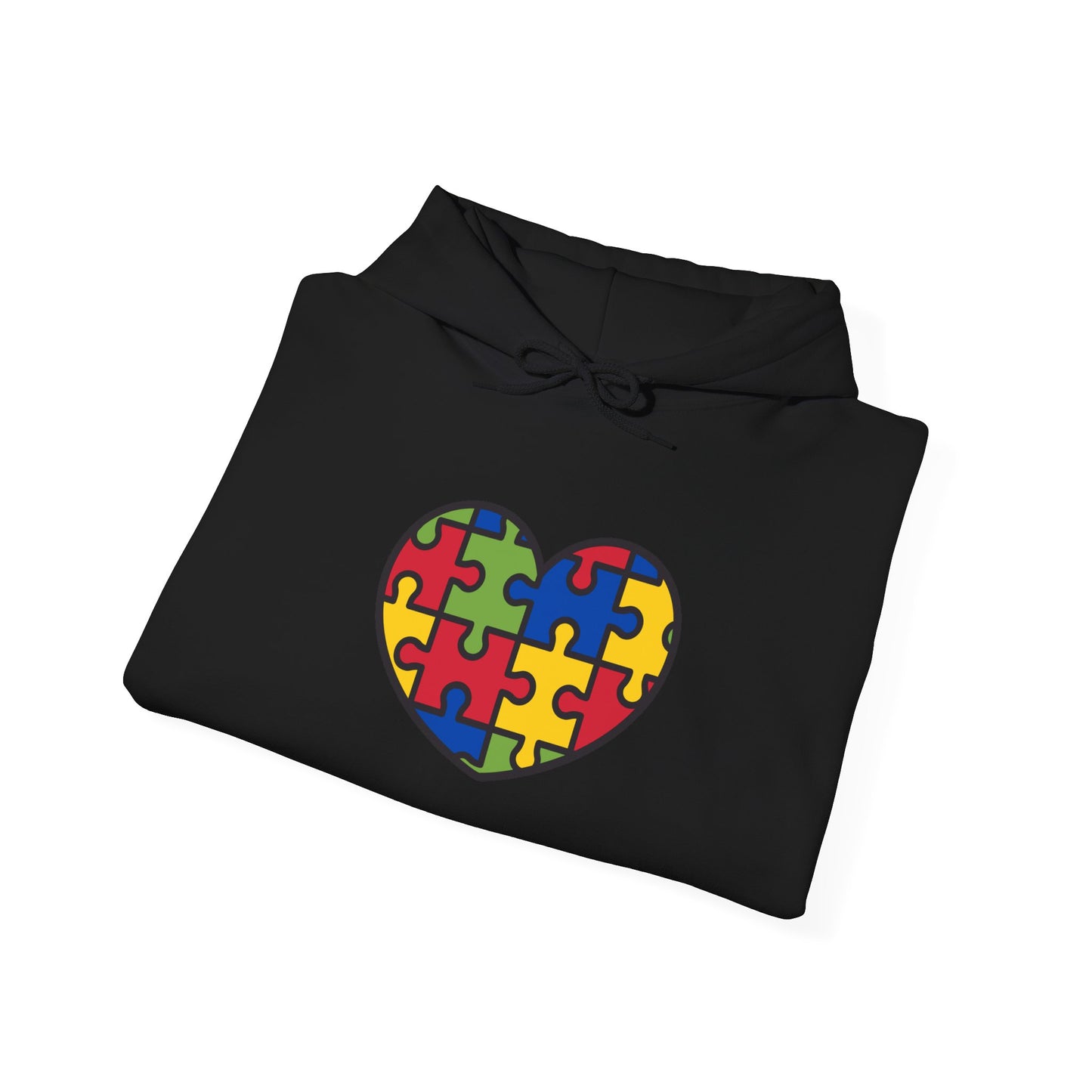 Autism Heart ™ Hooded Sweatshirt - 5 colors