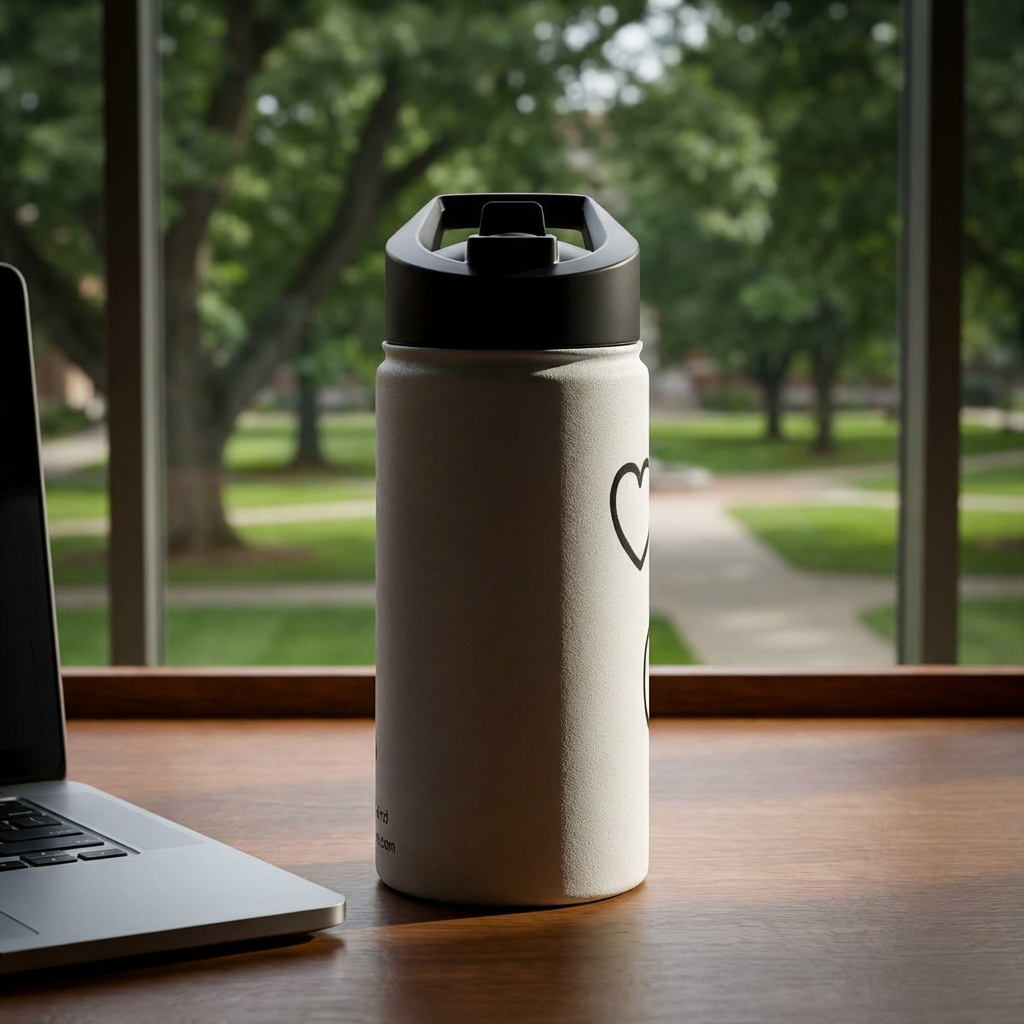 Wheelchair love  Stainless Steel Water Bottle