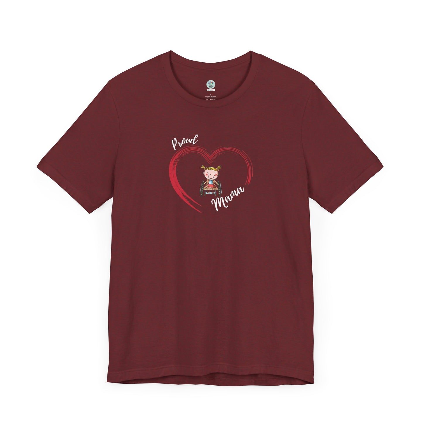 Proud Mama  - GIRL on Wheelchair - Unisex Jersey Short Sleeve T-Shirt for Awareness and Celebration - 9 colors