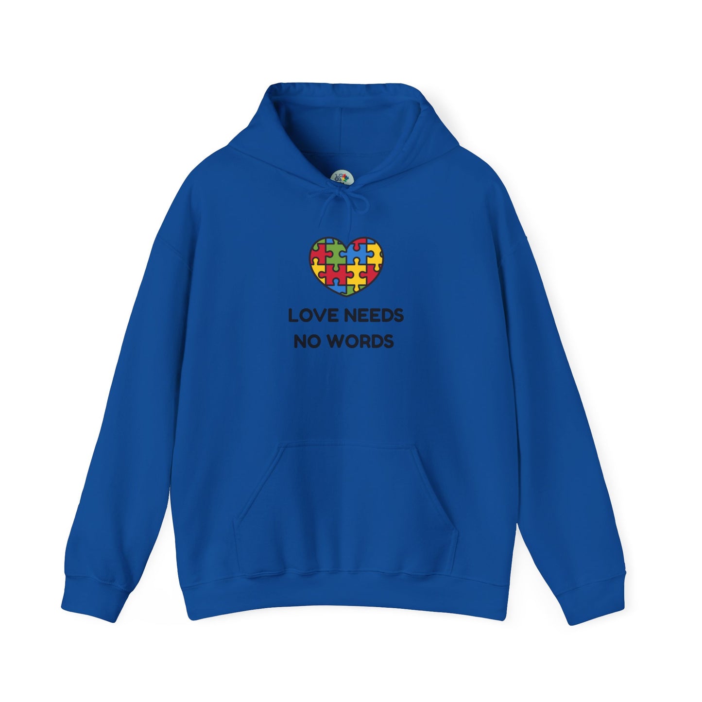 Love needs no words ™ Hooded Sweatshirt - 5 colors