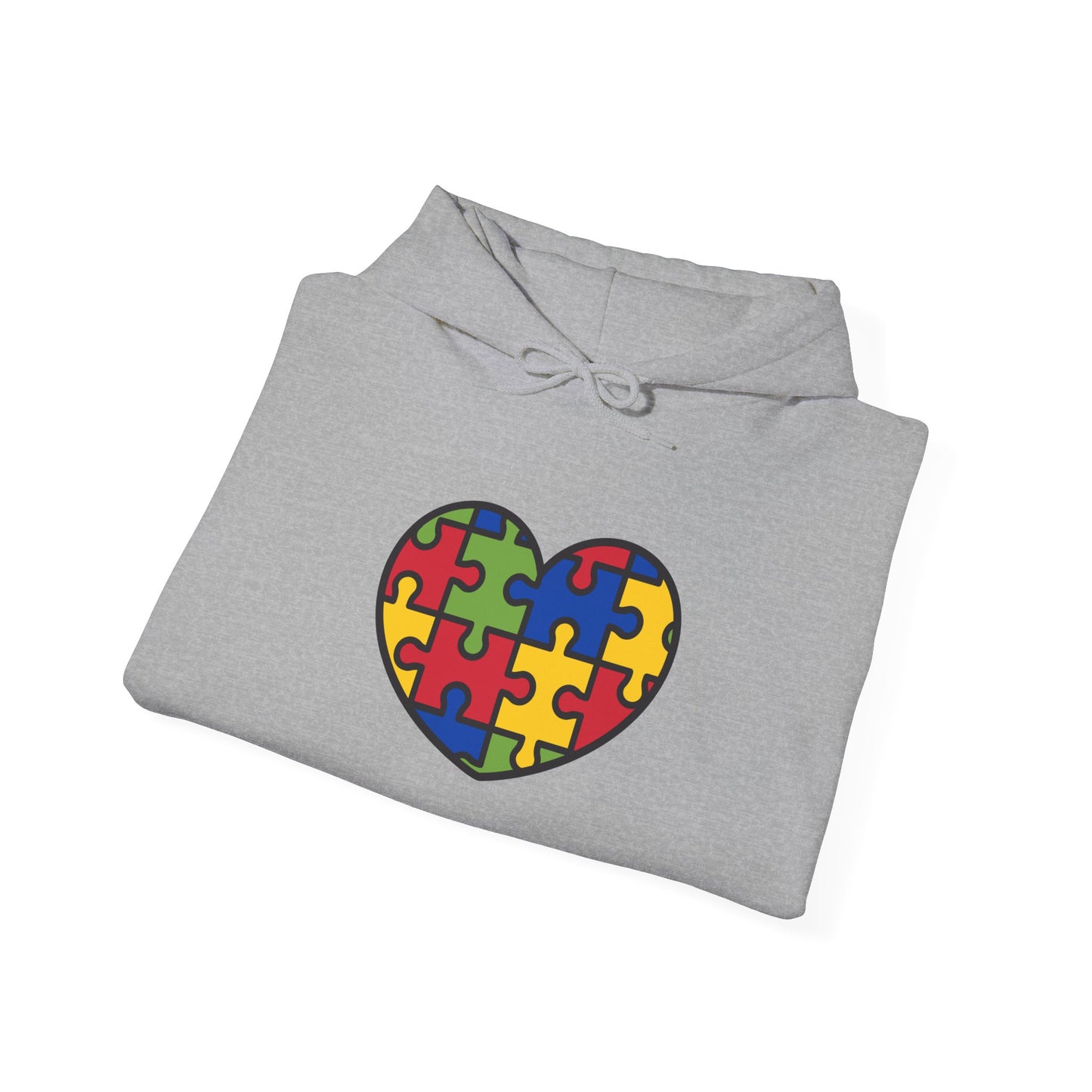 Autism Heart ™ Hooded Sweatshirt - 5 colors