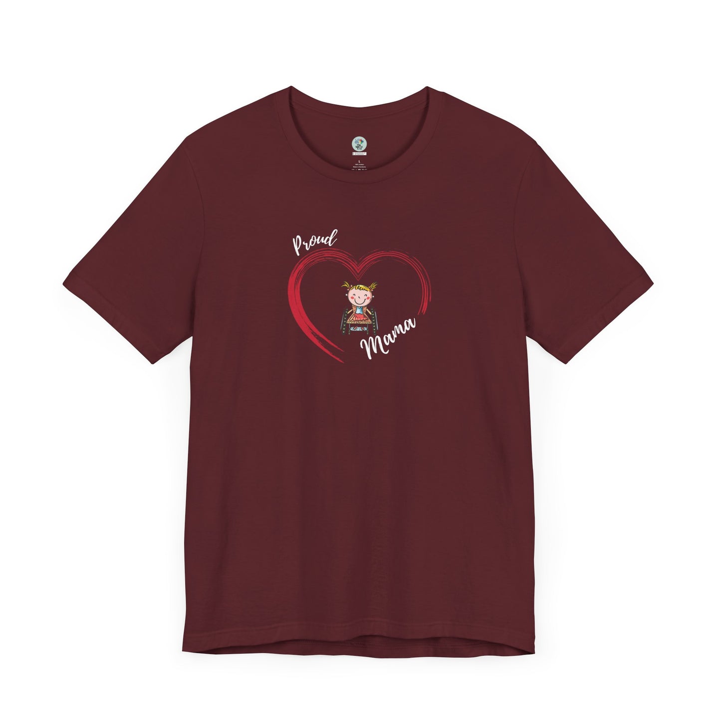 Proud Mama  - GIRL on Wheelchair - Unisex Jersey Short Sleeve T-Shirt for Awareness and Celebration - 9 colors