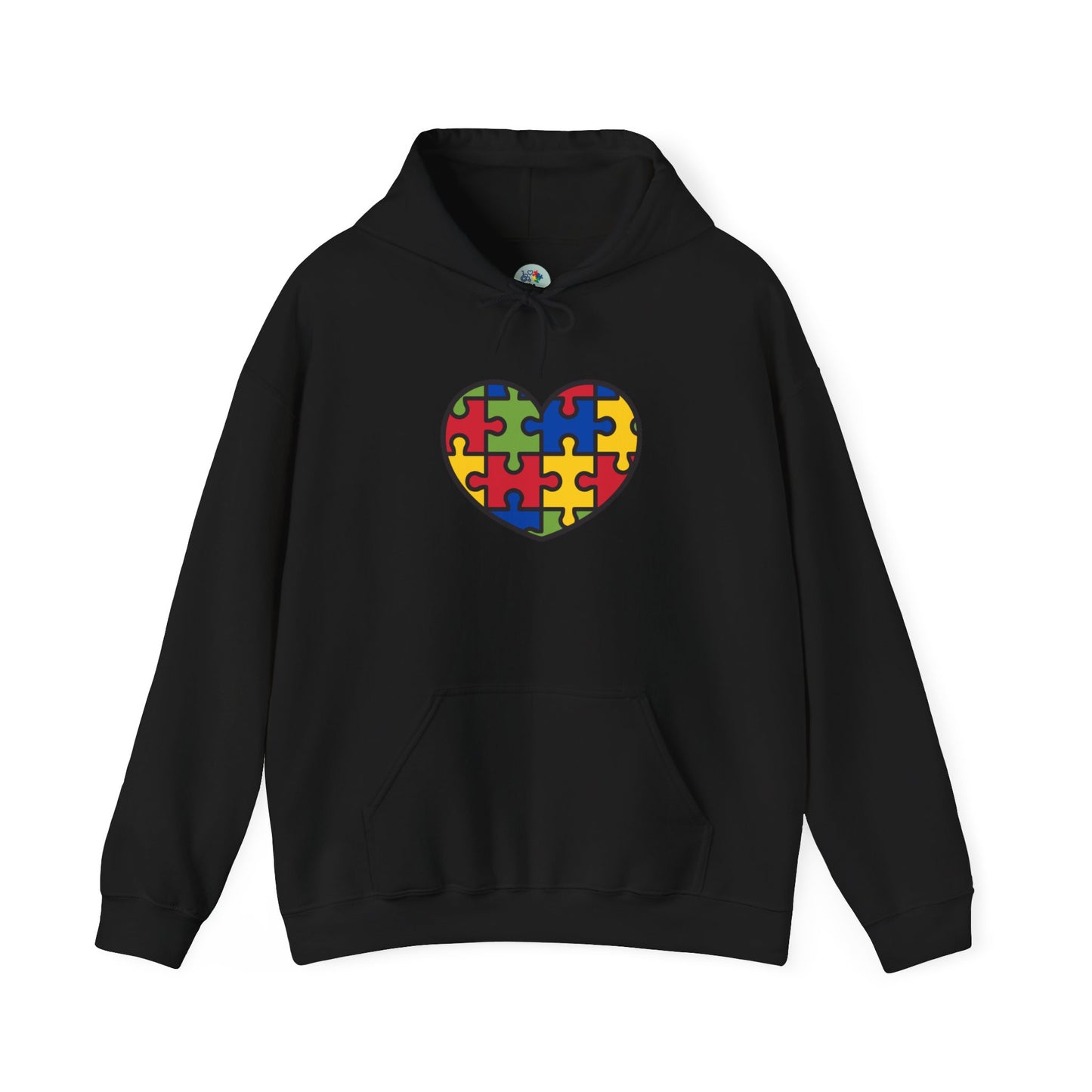 Autism Heart ™ Hooded Sweatshirt - 5 colors