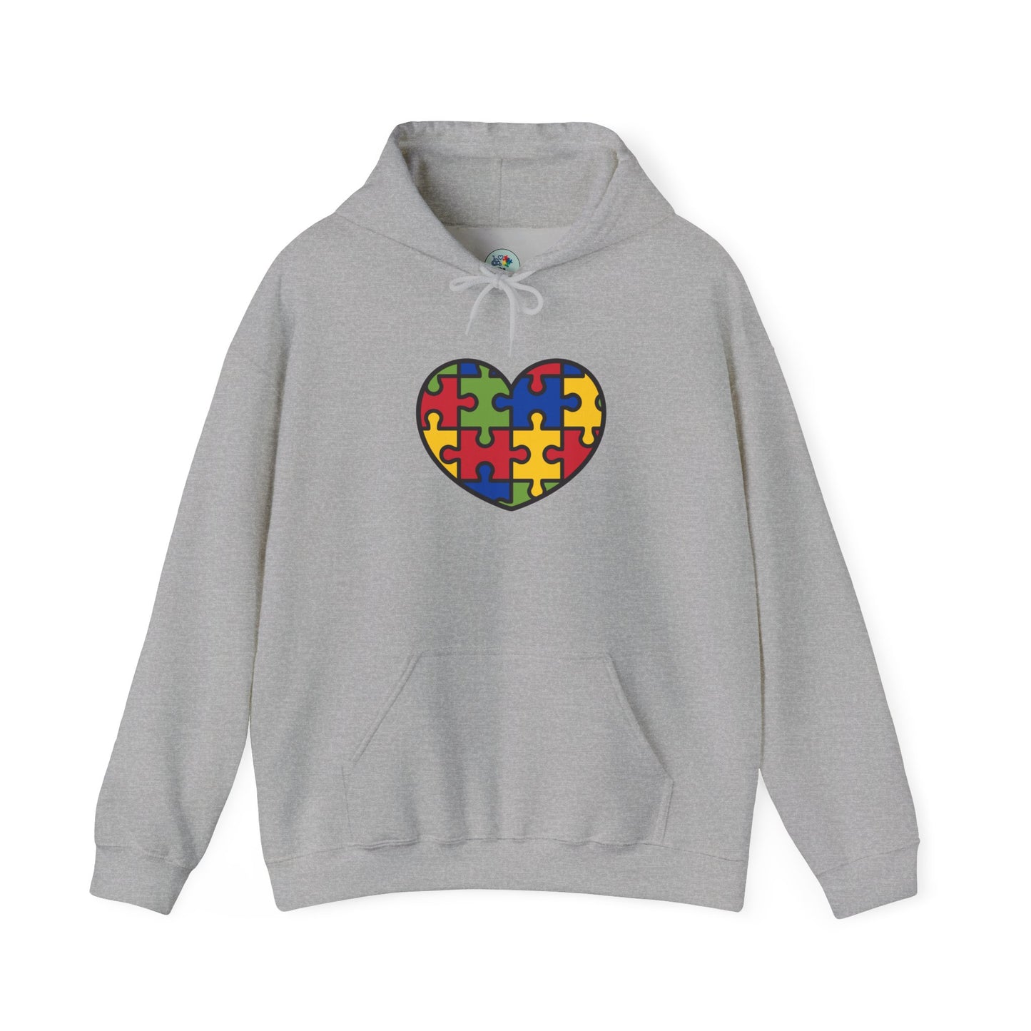 Autism Heart ™ Hooded Sweatshirt - 5 colors