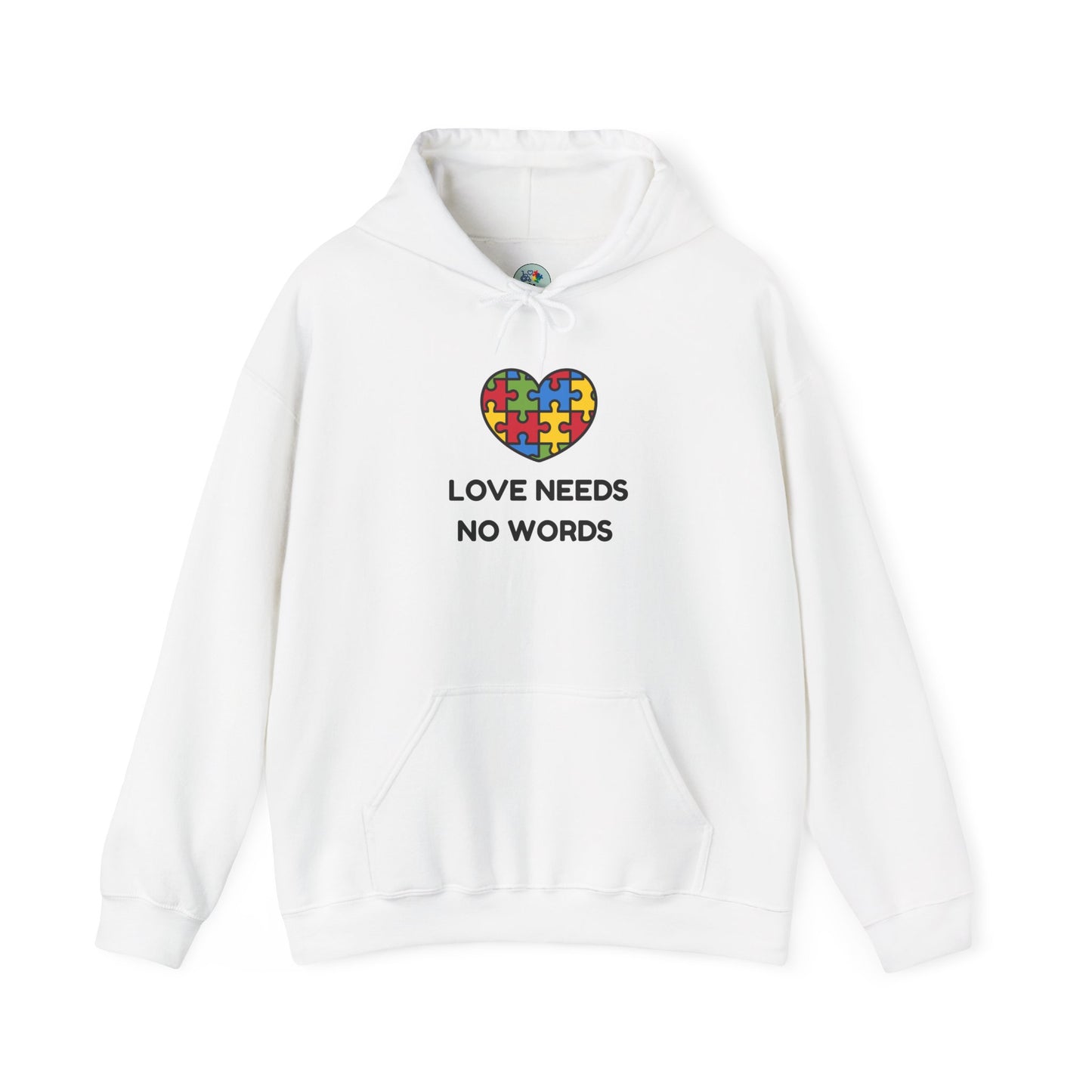 Love needs no words ™ Hooded Sweatshirt - 5 colors