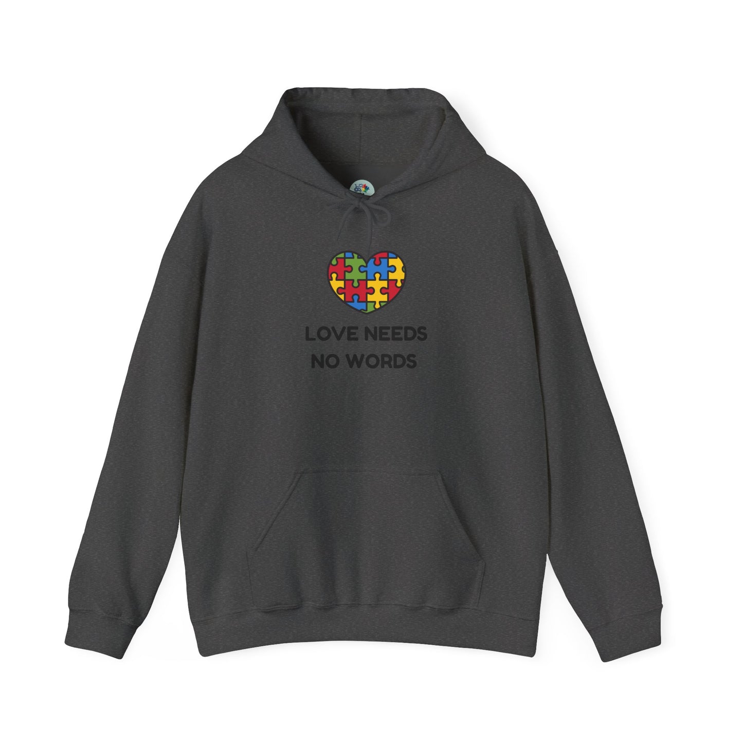 Love needs no words ™ Hooded Sweatshirt - 5 colors