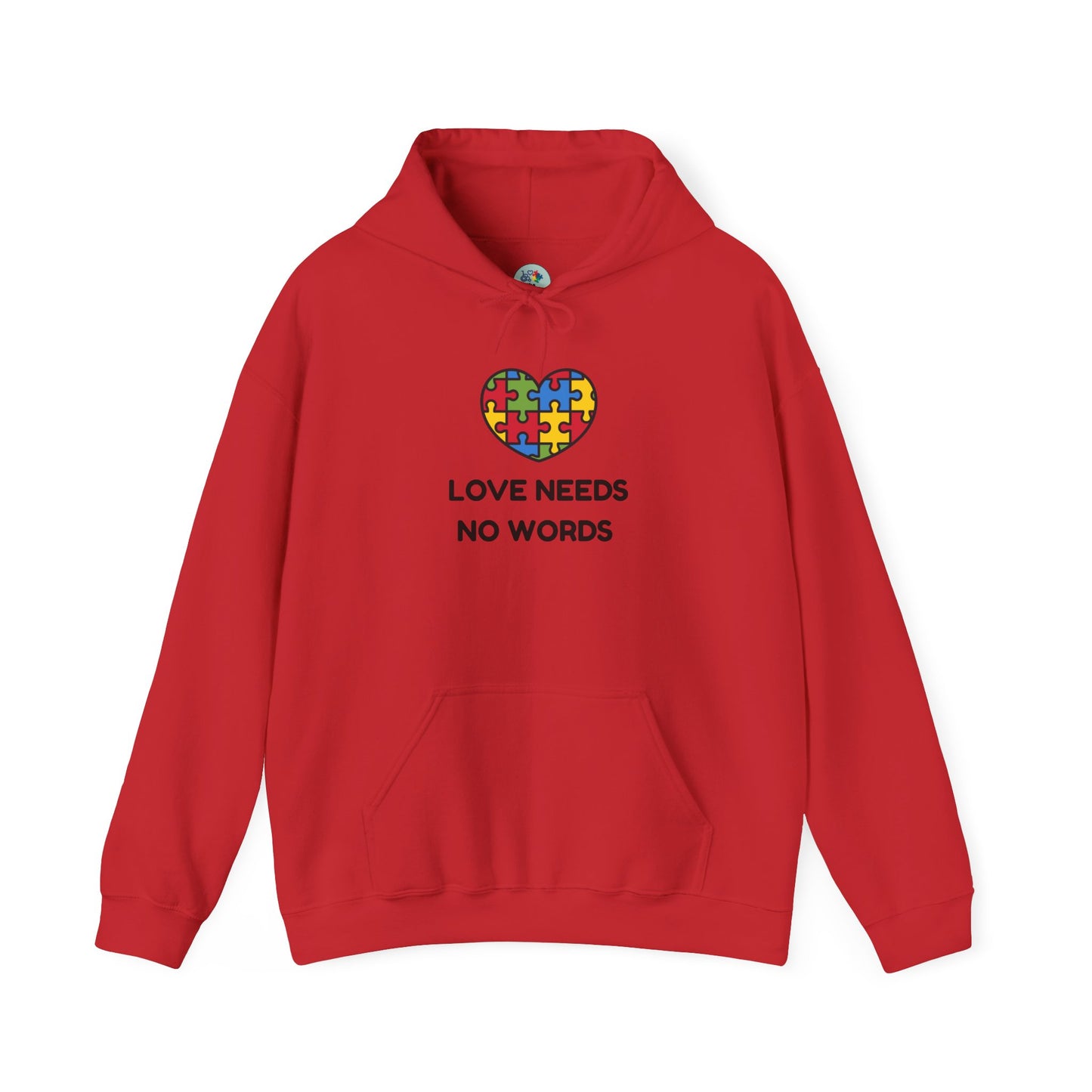 Love needs no words ™ Hooded Sweatshirt - 5 colors