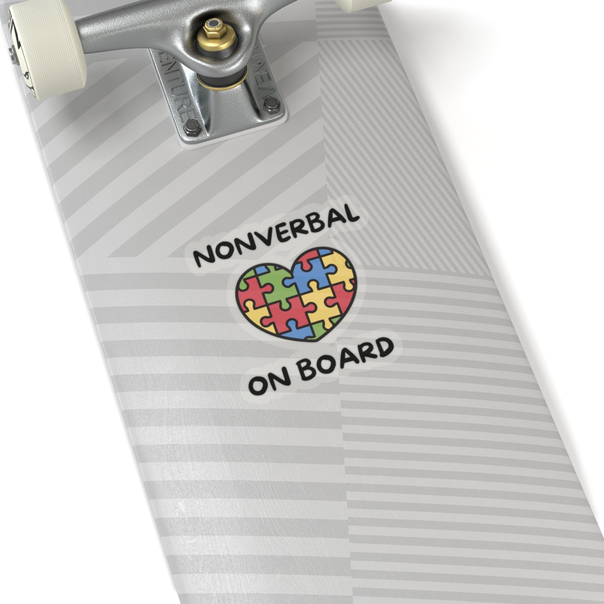 Non-Verbal on Board  Safety Awareness Stickers