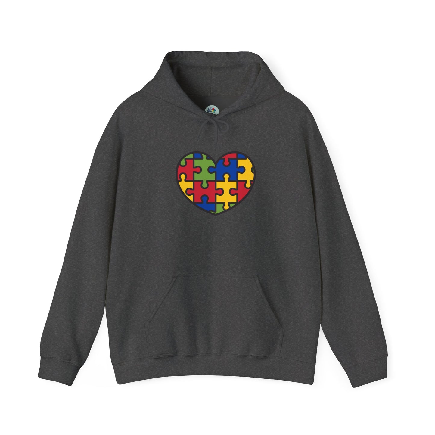Autism Heart ™ Hooded Sweatshirt - 5 colors