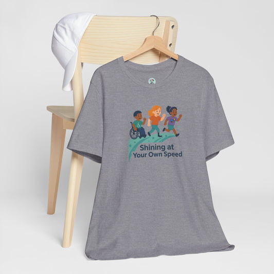 Inclusive T-shirt - Short Sleeve - Awareness and Celebration - 5 colors