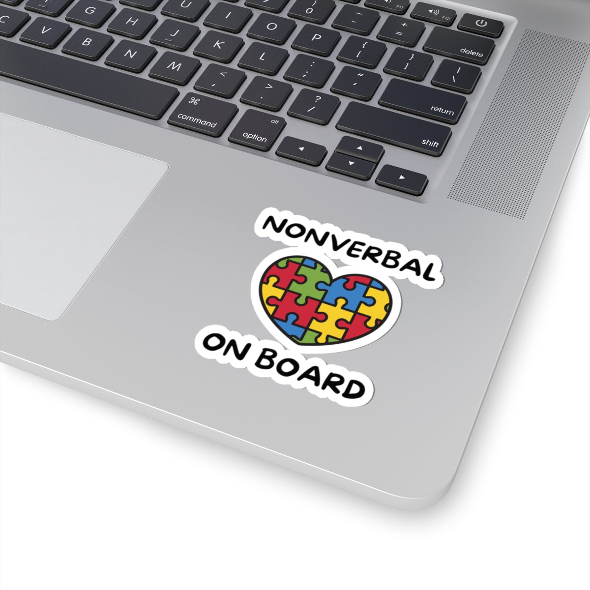 Non-Verbal on Board  Safety Awareness Stickers