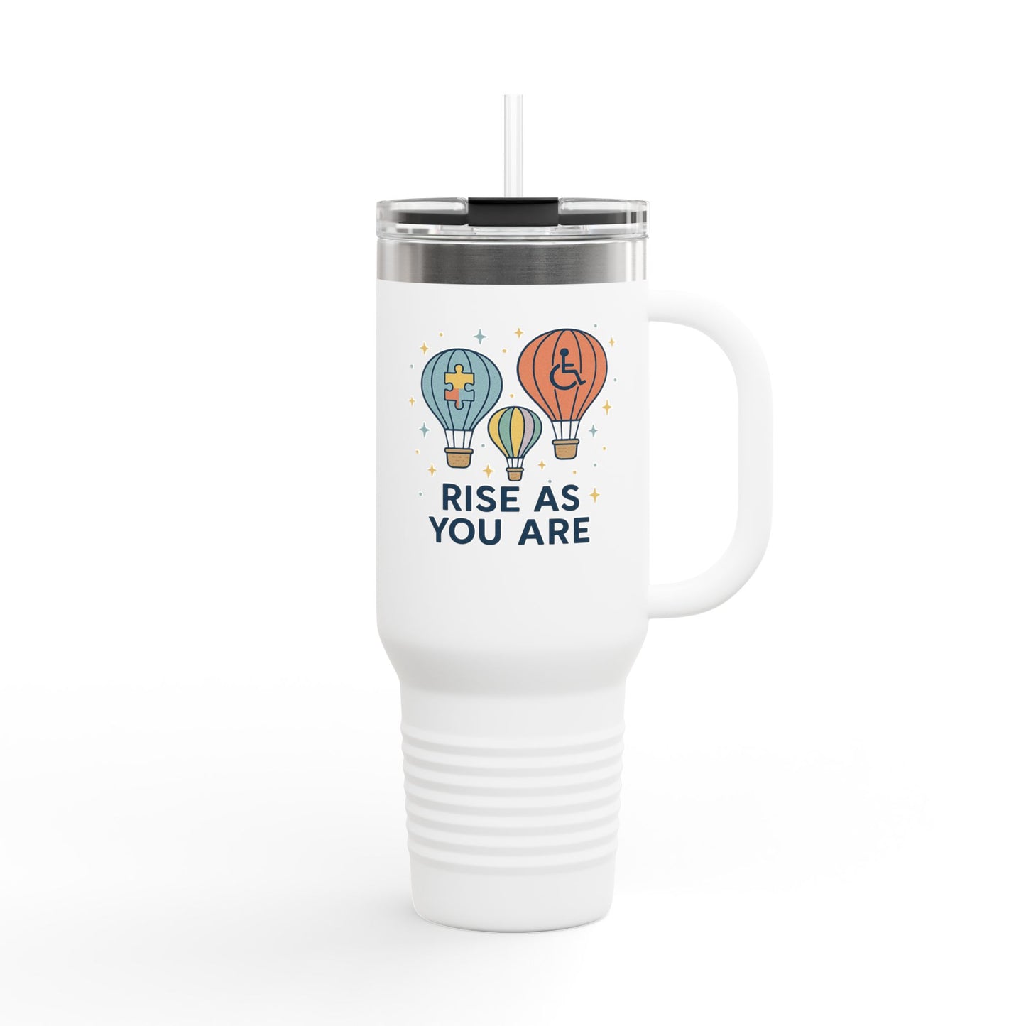 The Special Kind Awareness Tumbler -  40oz Insulated Travel Mug - 3 colors