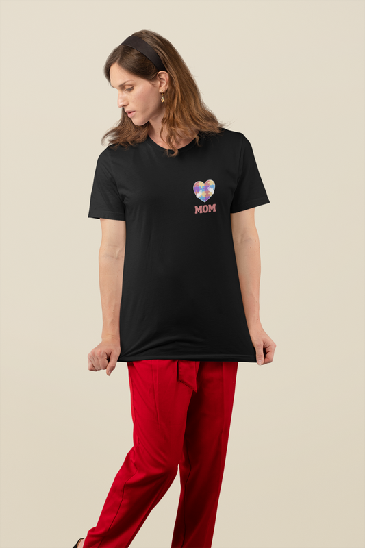 Autism Mom -  Short Sleeve T-Shirt for Awareness and Celebration - 10 colors